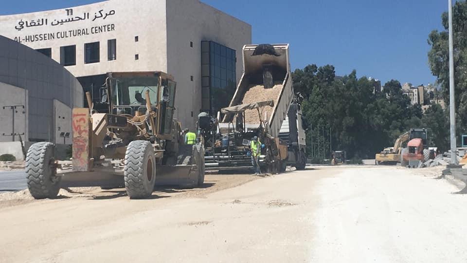 بيانات مشروع تقاطع عمر مطر وساحة النوافير